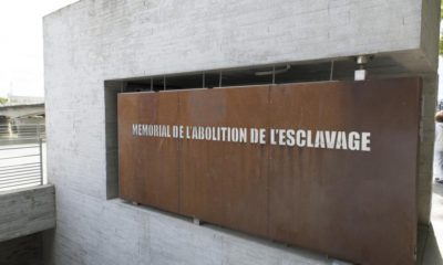 Le mémorial de l'abolition de l'esclavage, à Nantes. Getty Images/Lionel Derimais