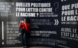 Exposition sur le Racisme - Musée de l'homme à Paris. Photo ALEXIS CHRISTIAEN (Pib) - La Voix du Nord.