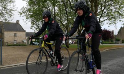 cyclistes Bretagne réfugiés Afghanistan sport moeurs