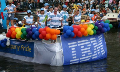 A Amsterdam, IBM défile en son nom lors de la gay pride. - Geoff Coupe Commenter 0
