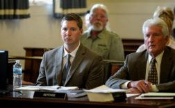 Raymond Tensing lors de son deuxième procès à Cincinnati, le 14 juin 2017. REUTERS/Cara Owsley/The Enquirer/Pool/File Photo