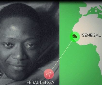 Féral Benga, “l’étoile noire” Féral Benga, “l’étoile noire”