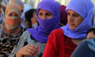 le dernier groupe de femmes yazidies reçues en France