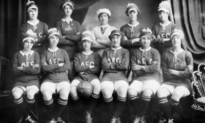 Les pinnières du football féminin "Ladies Football Club"