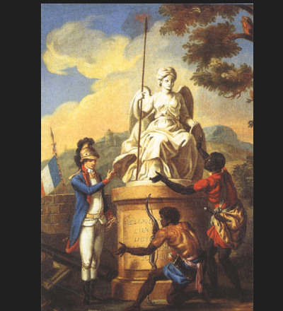 première abolition de l'esclavage n France