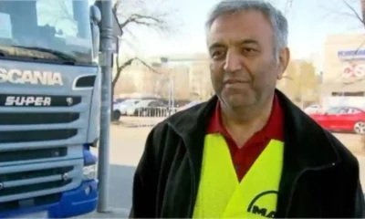 routier iranien solidaire en Ukraine