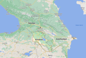 situation géographique Arménie