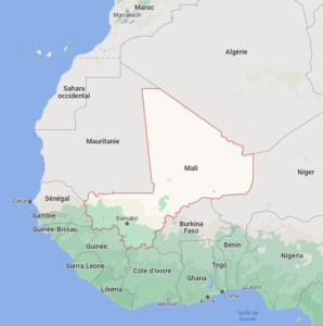 Situation géographique du Mali