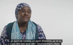 Hamsa, un des portraits de la serie diasporas de France fraternités : la Franco-Nigérienne est ex-championne internationale de Taekwondo et fondatrice de l’association TKD en France et au niger